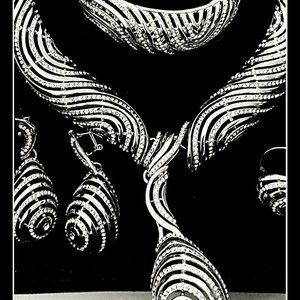 Silver 4 Pc Jewelry Set